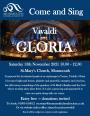 Come and Sing: Vivaldi Gloria